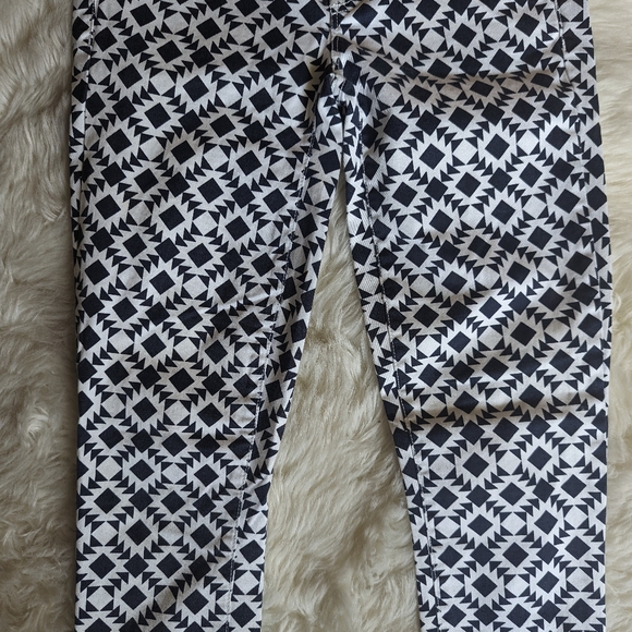 Final Price EUC Blogger Favorite J. Crew Toothpick Jeans in Geometric Print - Picture 6 of 14